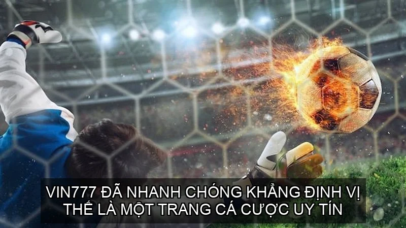 Vin777 đã nhanh chóng khẳng định vị thế là một trang cá cược uy tín